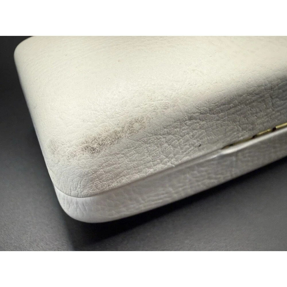 White Versace Sunglasses/Eyeglass Hard Clam Shell - Case Only